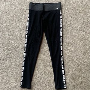 Black PINK Yoga Leggings